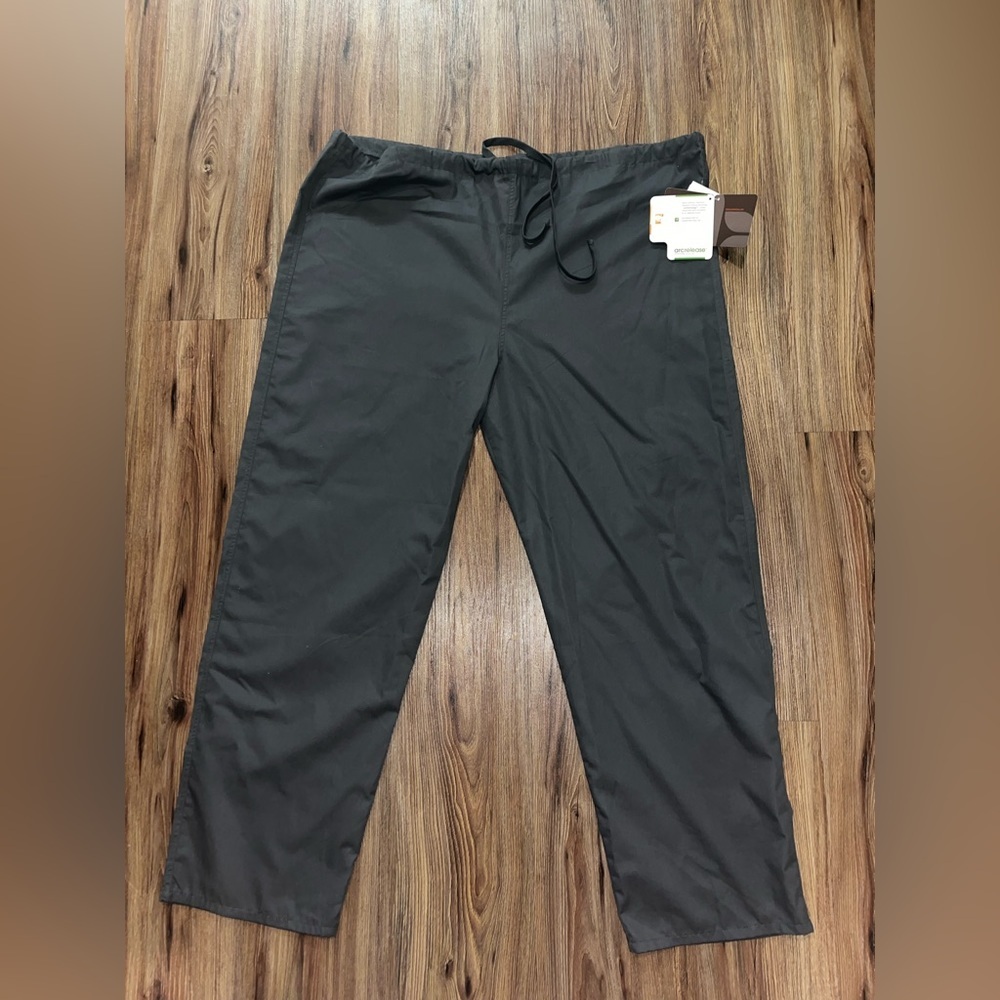 ICU by Barco Unisex Scrub Pants 1 Pocket‎ Size XL Arcrelease Pewter NWT